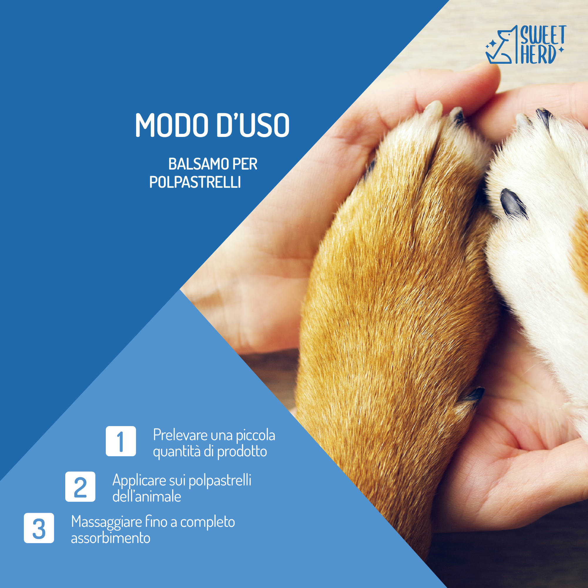 Balsamo Polpastrelli Idratante e Lenitivo – Cani e Gatti