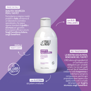 Shampoo per Manti Corti con Vitamina E e Profumo Talco – Cani
